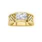14KY 2ctw F+VS+ Lab Grown Diamond Sz 10 Ring