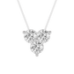 14KW 1ctw F+VS+ Lab Grown Diamond Pendant