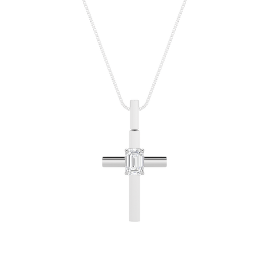 14KW .50ctw [D=2] F+VS+ Lab Grown Diamond Pendant