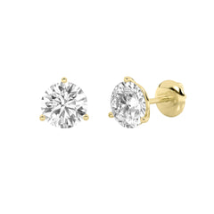 14KY 0.5ctw F+VS+ Lab Grown Diamond Earrings