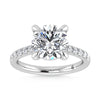 14K White Gold Labgrown Diamond 2 1/3 Ct.Tw. Engagement Ring - LG1532W-RD-20