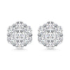 925 Silver Lab Grown Diamond 1/2 Ct.Tw. Fashion Earrings