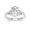 14K White Gold Lab Grown Diamond 2 1/2 Ct.T. Enagagement Ring - LG1930W-OV-20