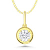 10K Yellow Gold 1/3 Ct.Tw. Labgrown Diamond Solitaire Pendant - LG2060Y