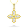 10K Yellow Gold 1/5 Ct.Tw. Labgrown Diamond Fashion Pendant - LG2088Y-P