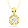 10K Yellow Gold Lab Grown Diamond 1/6 Ct.Tw. Fashion Pendant - LG2091Y-P