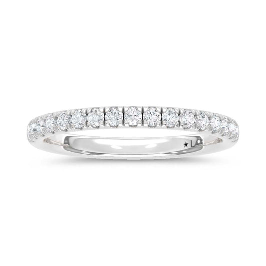 14K White Gold Lab Grown Diamond 1/3 Ct.Tw. Anniversary Band - LG2224W-L-30