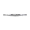 Sterling Silver Labgrown Diamond 1/2 Ct.Tw. Flexi Bangle