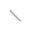 Sterling Silver .8mm Box Chain w/2in ext.