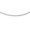 Sterling Silver Rhodium-plated 1mm Round Cubetto