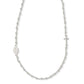 Sterling Silver Medal/Cross with1.5in Extension. Rosary Necklace - Sterling Silver Necklace