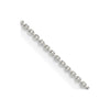 Sterling Silver 1mm 8 Sided D/C Cable Chain w/2in ext.