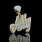 Custom Script Nameplate Pendant
