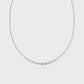 14KW 3ctw F+VS+ Lab Grown Diamond Necklace