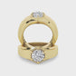 14KY 2ctw F+VS+ Lab Grown Diamond Ring