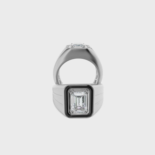 14KW 2ctw F+VS+ Lab Grown Diamond Ring