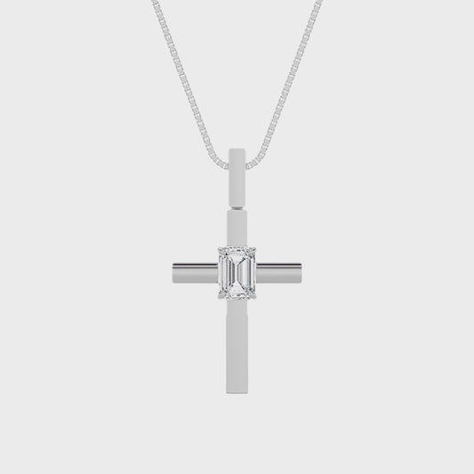 14KW .50ctw [D=2] F+VS+ Lab Grown Diamond Pendant