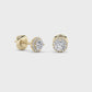 14KY 1ctw F+VS+ Lab Grown Diamond Earrings