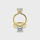 14KY 1ctw F+VS+ Lab Grown Diamond Ring