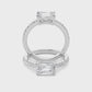 14KW 1.5ctw F+VS+ Lab Grown Diamond Sz 7 Ring
