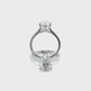 14KW 1ctw F+VS+ Lab Grown Diamond Ring