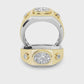 14KWY 1.5ctw F+VS+ Lab Grown Diamond Ring