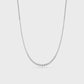 14KW 7ctw F+VS+ Lab Grown Diamond Necklace
