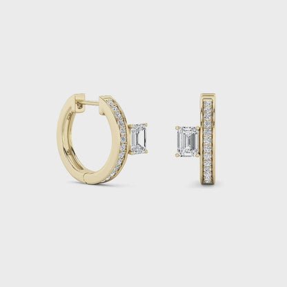 14KY 1.3ctw G+VS+ Lab Grown Diamond Earrings