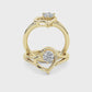 14KY 0.5ctw F+VS+ Lab Grown Diamond Pendant