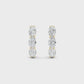 14KY 3.3ctw F+VS+ Lab Grown Diamond Earrings