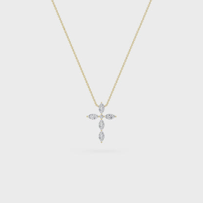 14KY 2ctw F+VS+ Lab Grown Diamond Pendant