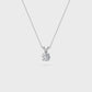 14KW 1ctw F+VVS+ Lab Grown Diamond Pendant