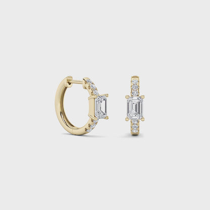 14KY 1.5ctw G+VS+ Lab Grown Diamond Earrings