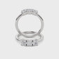 14KW 0.8ctw F+VS+ Lab Grown Diamond Ring